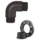 3 Inch Elbow with Slip on Flange, 8 Nut Bolt, Washer & 2 Gasket